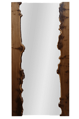 Большое зеркало из карагача